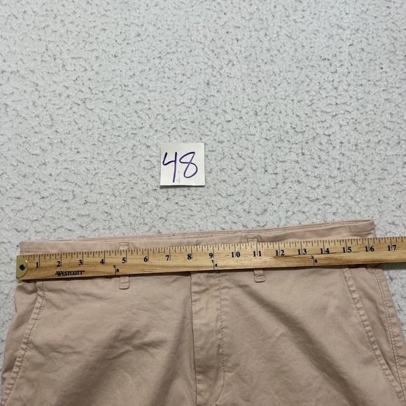 Goodfellow & Co Men's 32 Linden Shorts 8" Inseam Light Pink Flat Front Chino - Picture 11 of 13